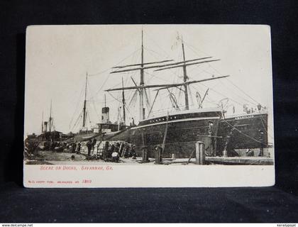 USA Savannah Scene on Docks__(21841)