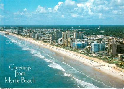 73716111 Myrtle Beach Air view of the center of Myrtle Beach