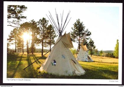 AK 000618 USA  - South Dakota - Tipi Camp