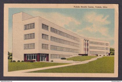 Postcard, United States, Toledo OH, Toledo Health Center