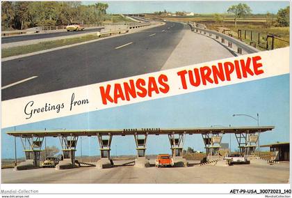 AETP9-USA-0759 - GREETINGS FROM KANSAS TURNPIKE