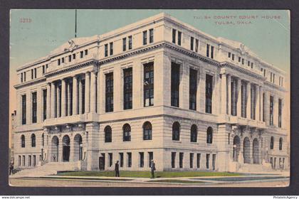 Postcard, United States, Tulsa OK, Tulsa County Court House