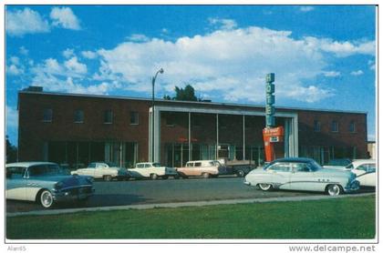 Vernal UT Utah, Hotel Vernal, Autos, c1950s Vintage Postcard