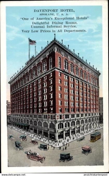 CPA Spokane Washington USA, Davenport Hotel