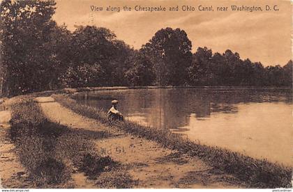 Usa - Near Washington D.C. - View along the Chesapeake and Ohio Canal