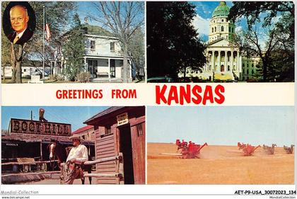 AETP9-USA-0756 - GREETINGS FROM KANSAS