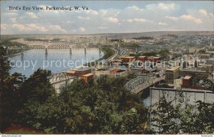 71678969 Parkersburg West Virginia Birds Eye View Bridge