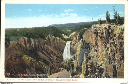 11322324 Yellowstone National Park Great Falls and Point Lookout