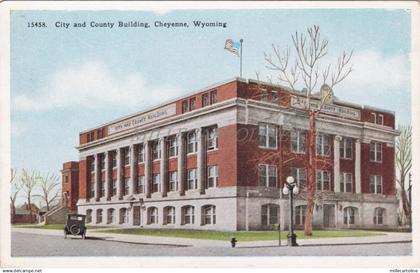 WYOMING - City and County Building, Cheyenne