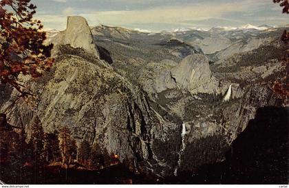 YOSEMITE NATIONAL PARK - The High Sierra from Glacier Point