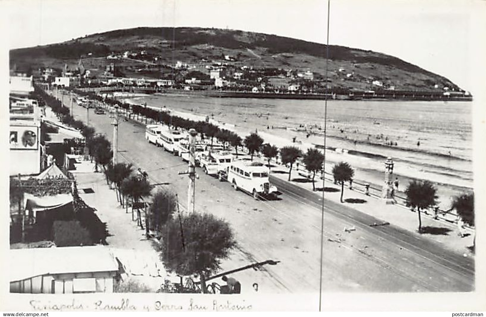 Uruguay - PIRIAPOLIS - Rambla y Cerro San Antonio