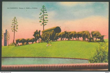 MONTOVIDEO vintage postcard Uruguay