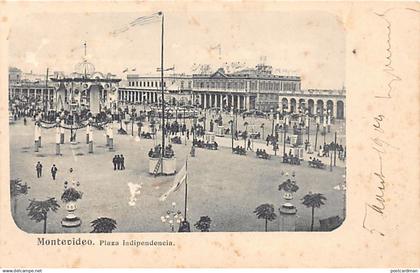 Uruguay - MONTEVIDEO - Plaza Independencia - Ed. desconocido