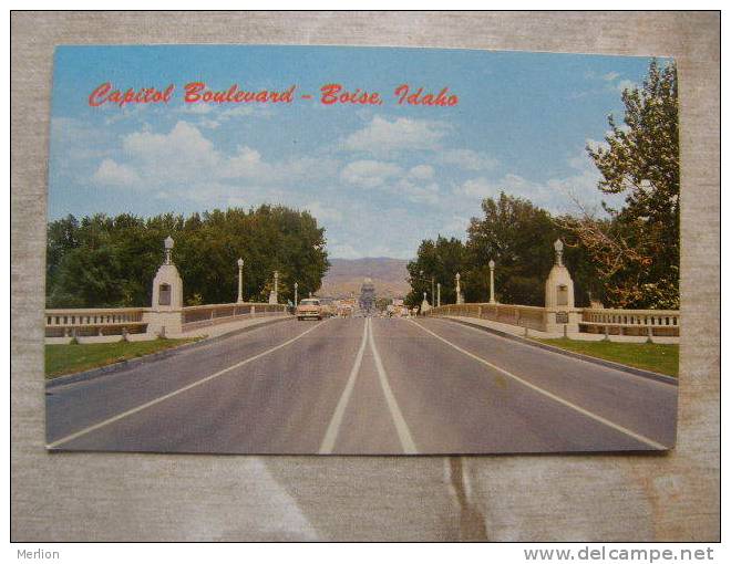 US  -  Memorial Bridge - Boise River -Boise - Idaho       D91462