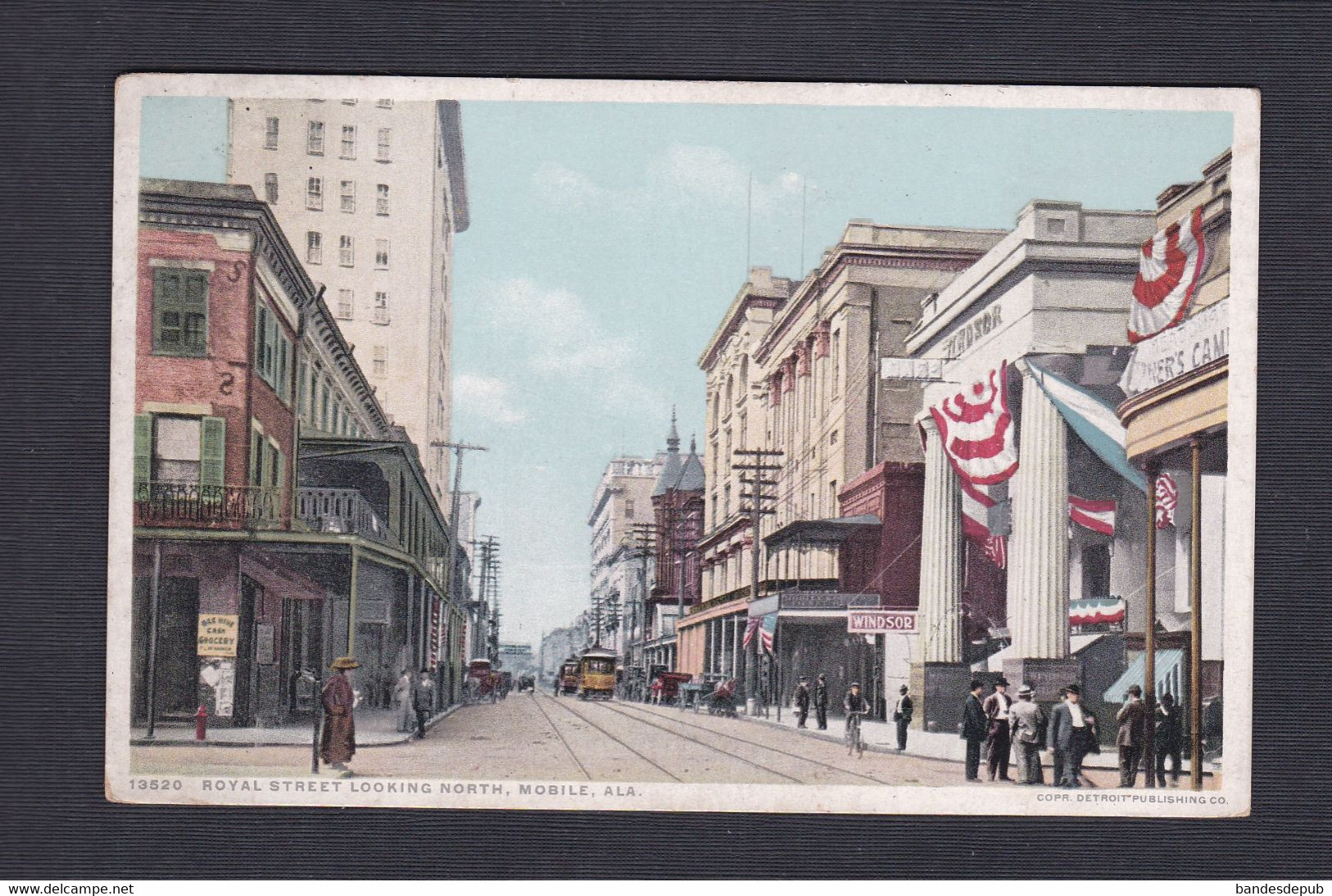 USA Alabama Mobile Royal Street Looking North  (44745)