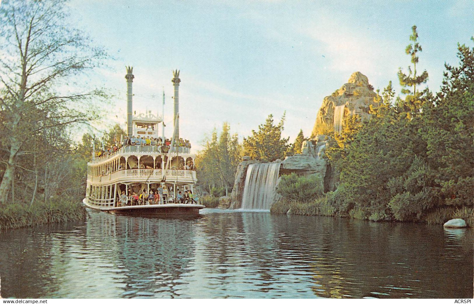 USA ANAHEIM DISNEYLAND Anaheim, CA 92802, États-Unis MARK TWAIN (Scan R/V) N° 4 \MR8058