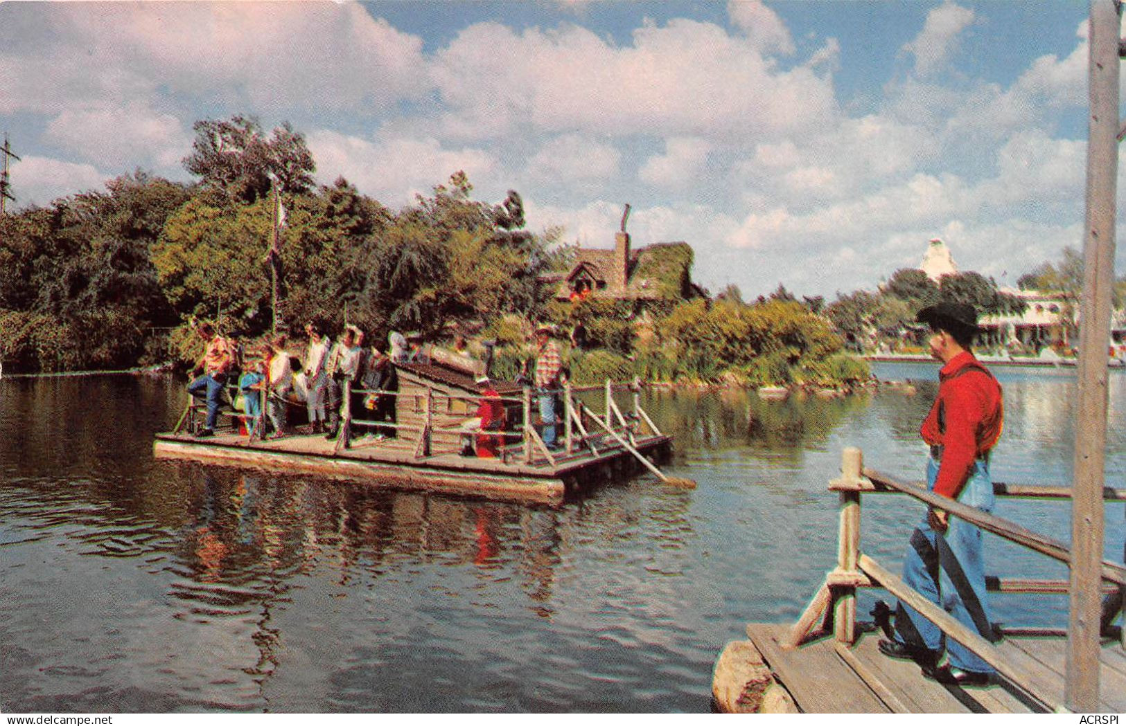 USA ANAHEIM DISNEYLAND Anaheim, CA 92802, États-Unis TOM SAWYER'S island (Scan R/V) N° 12 \MR8058