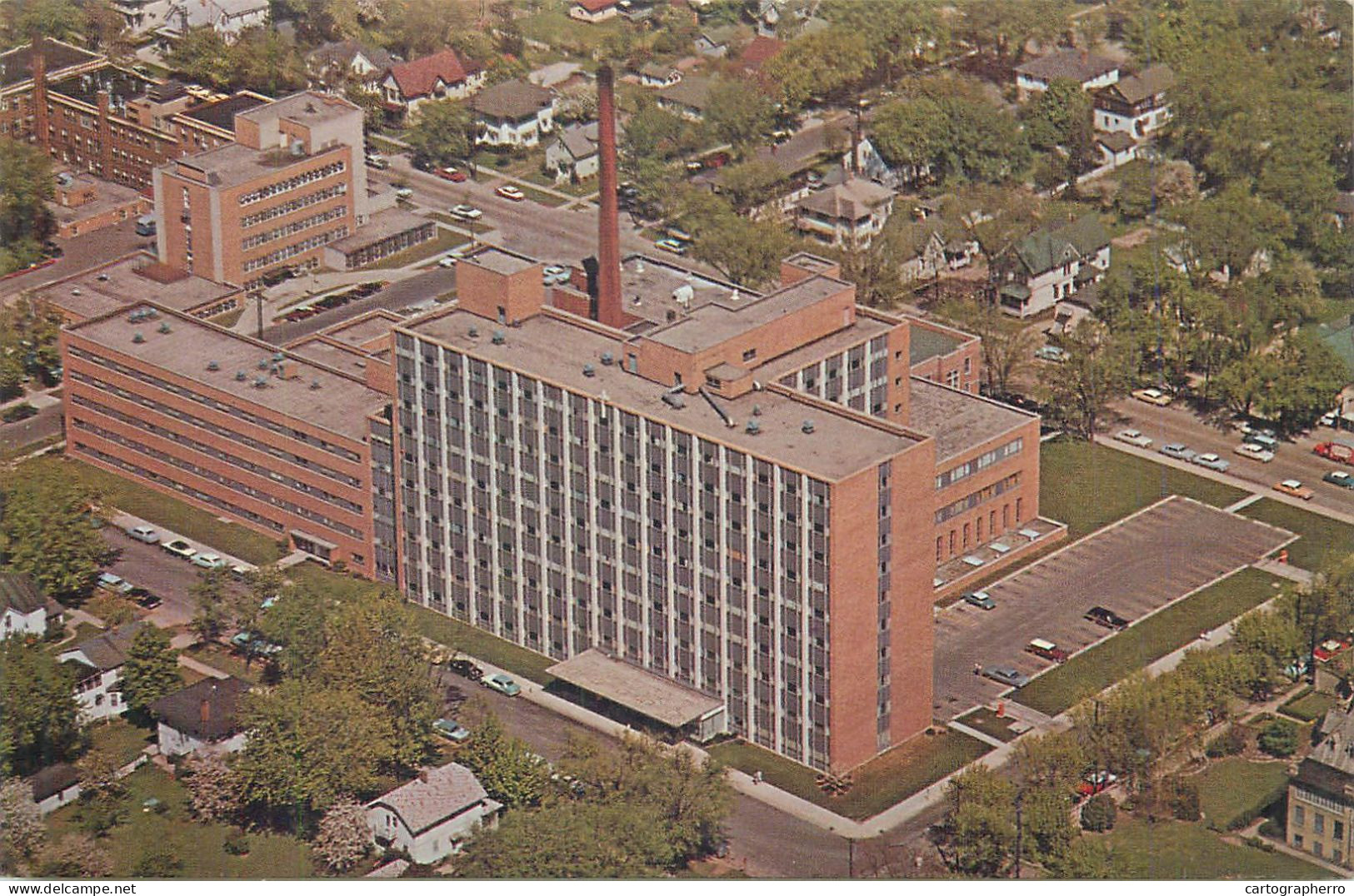 USA Green Bay WI St Vincent Hospital aerial view