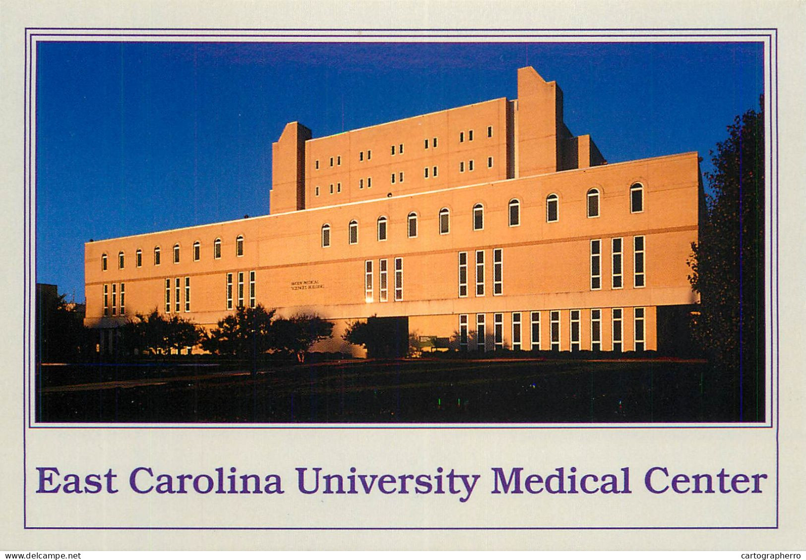 USA Greenville NC East Carolina University Brody Medical Sciences Building