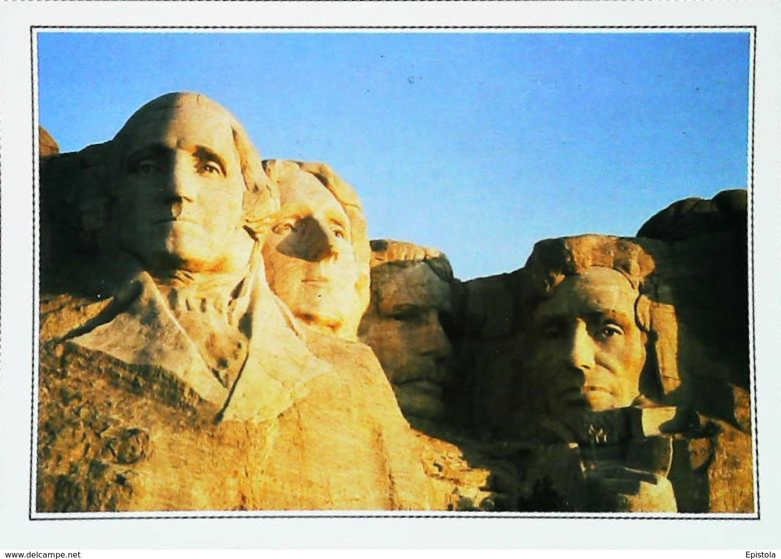 USA Mount Rushmore Heads of four presidents    Années 80s