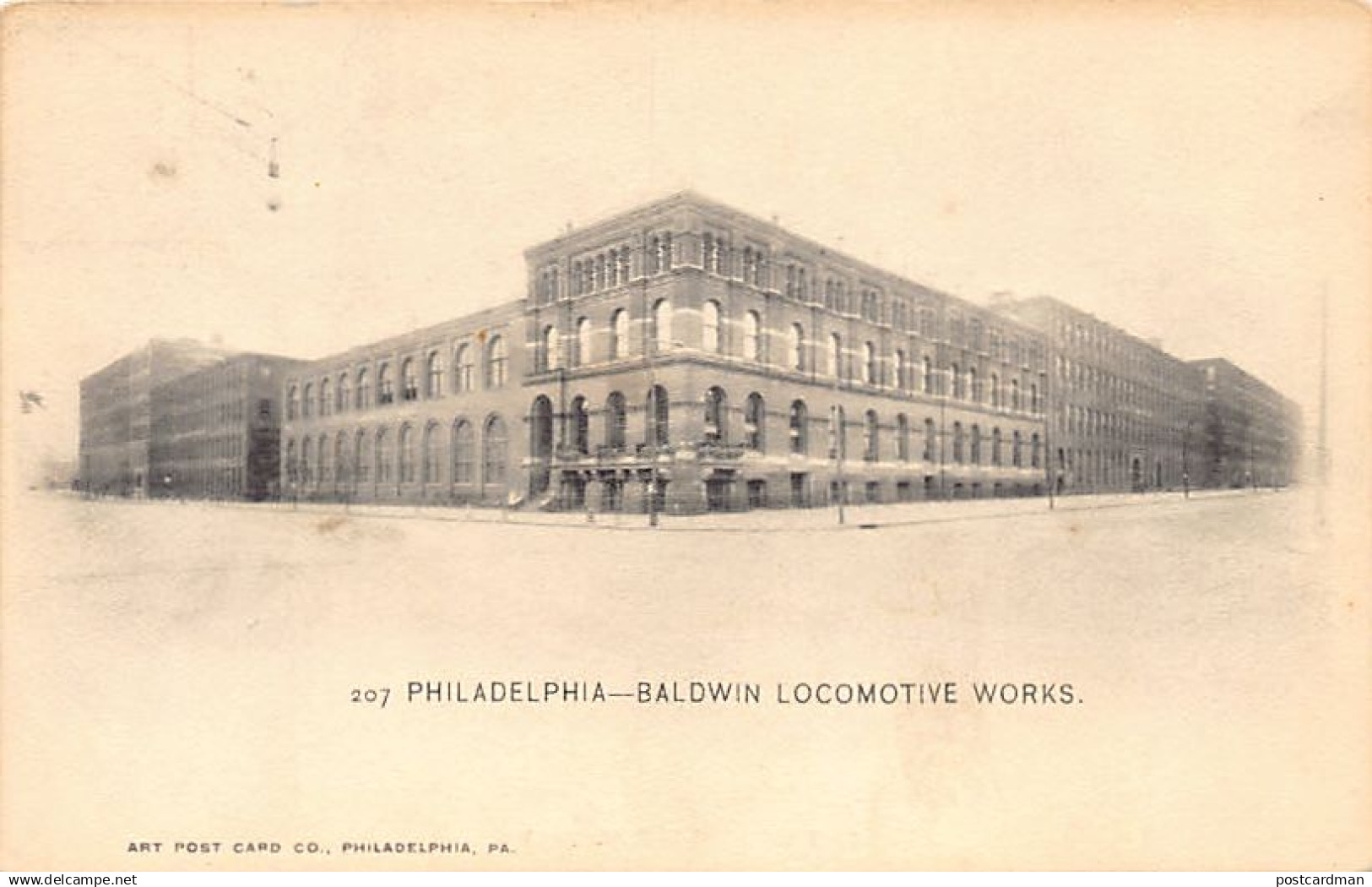 Usa - PHILADELPHIA (PA) Baldwin Locomotive Works