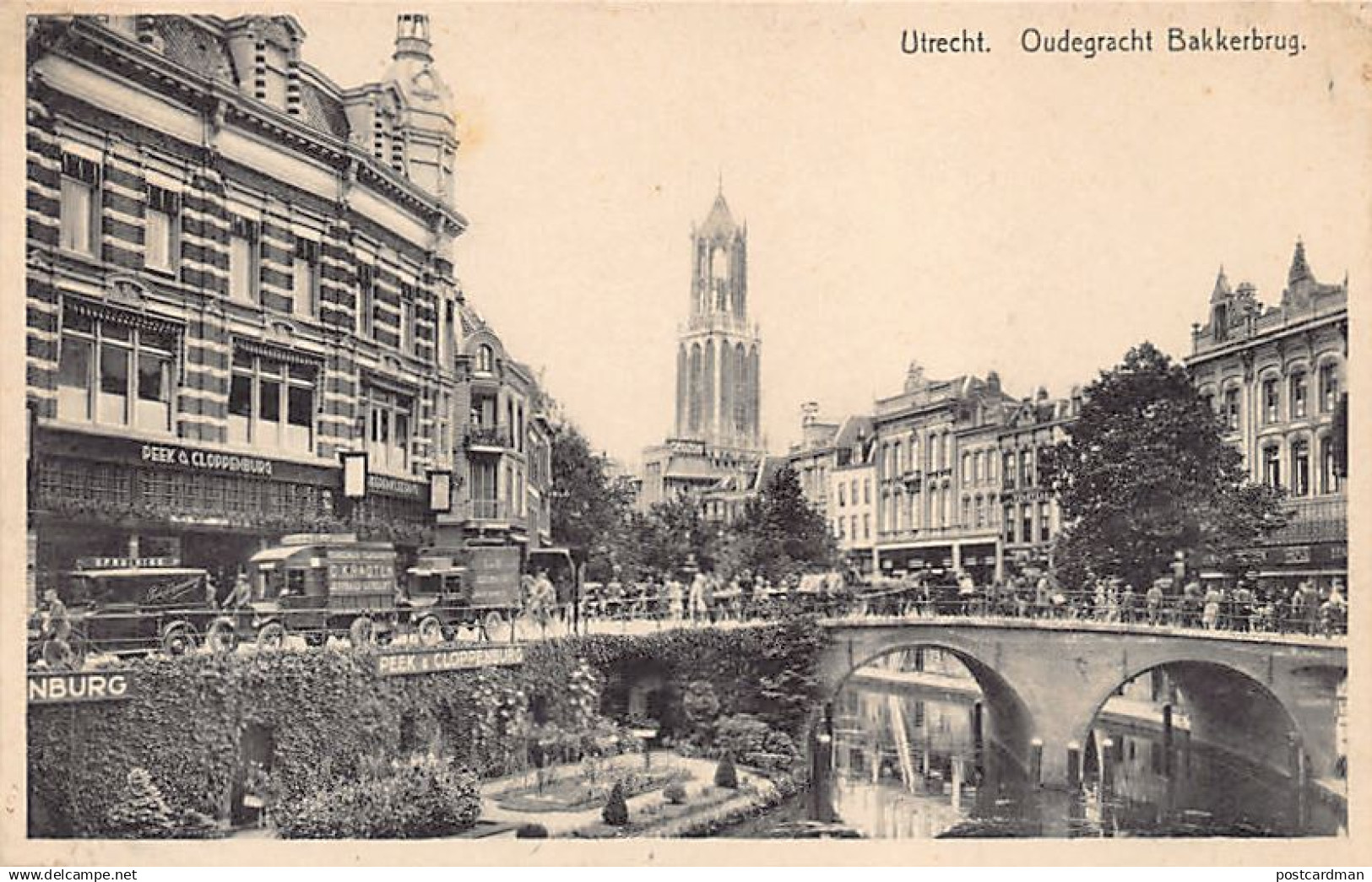 UTRECHT - Oudegracht Bakkerbrug