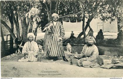 Uzbekistan Samarkand Falcon Seller