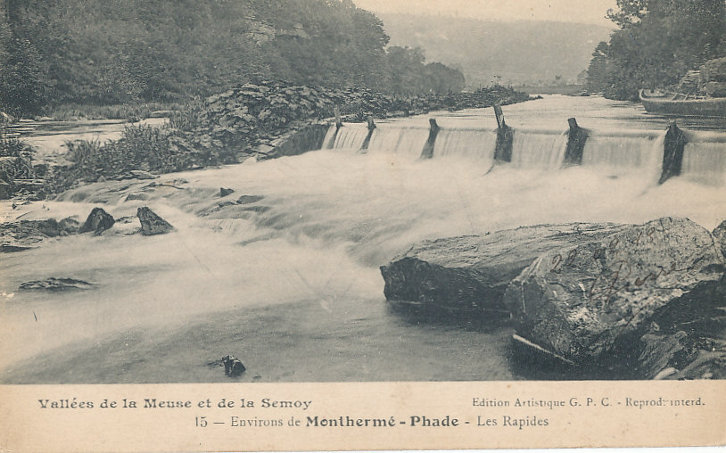 V 233 /CPA   MONTHERME PHADE  (08)   LES RAPIDES