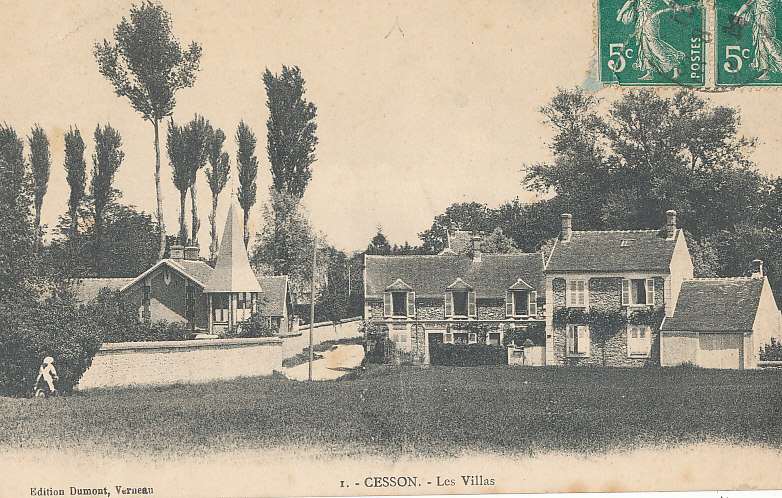 V 670 /CPA  CESSON   (77)    LES VILLAS