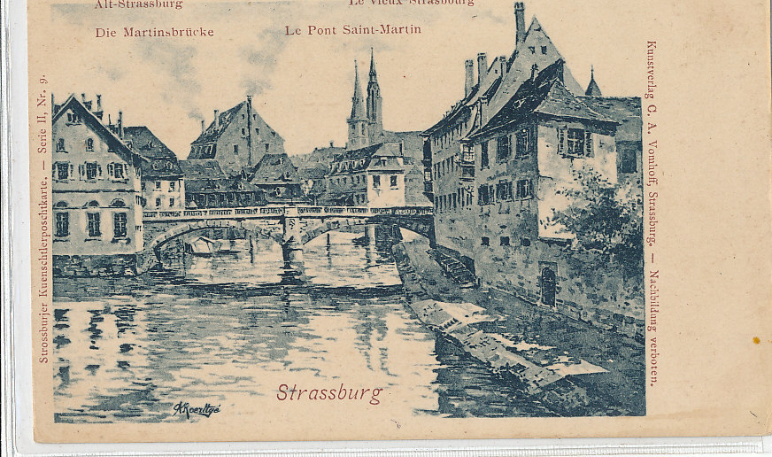 V 694 /CPA  STRASBOURG (67)  LE VIEUX STRASBOURG