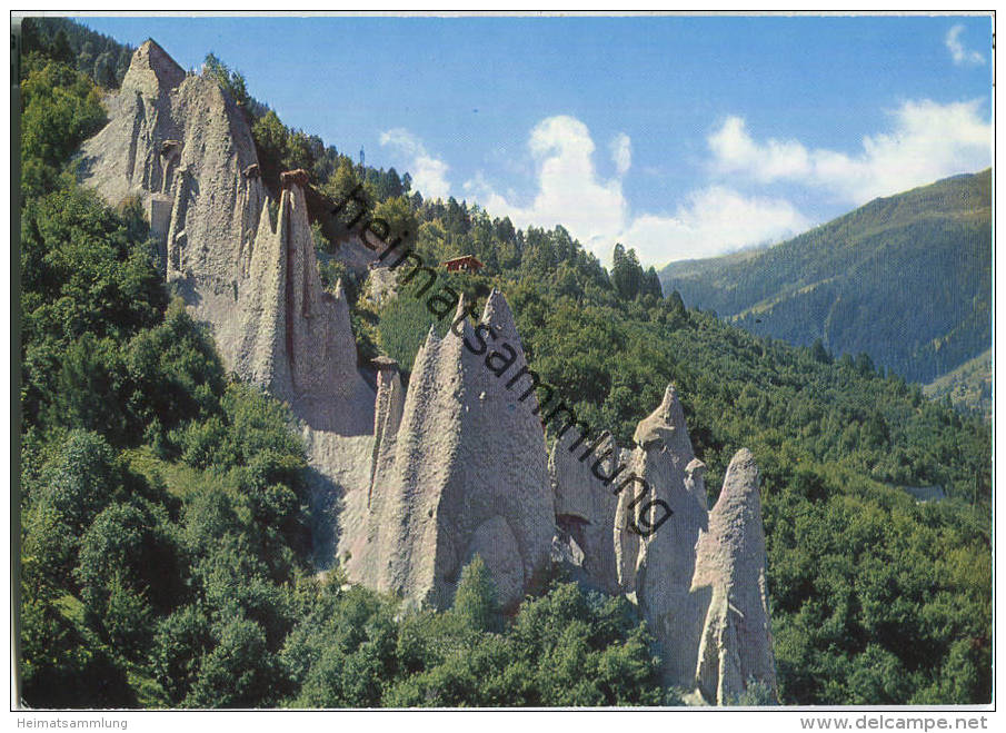 Val d'Herens - les Pyramides d'Euseigne - Ansichtskarte Grossformat