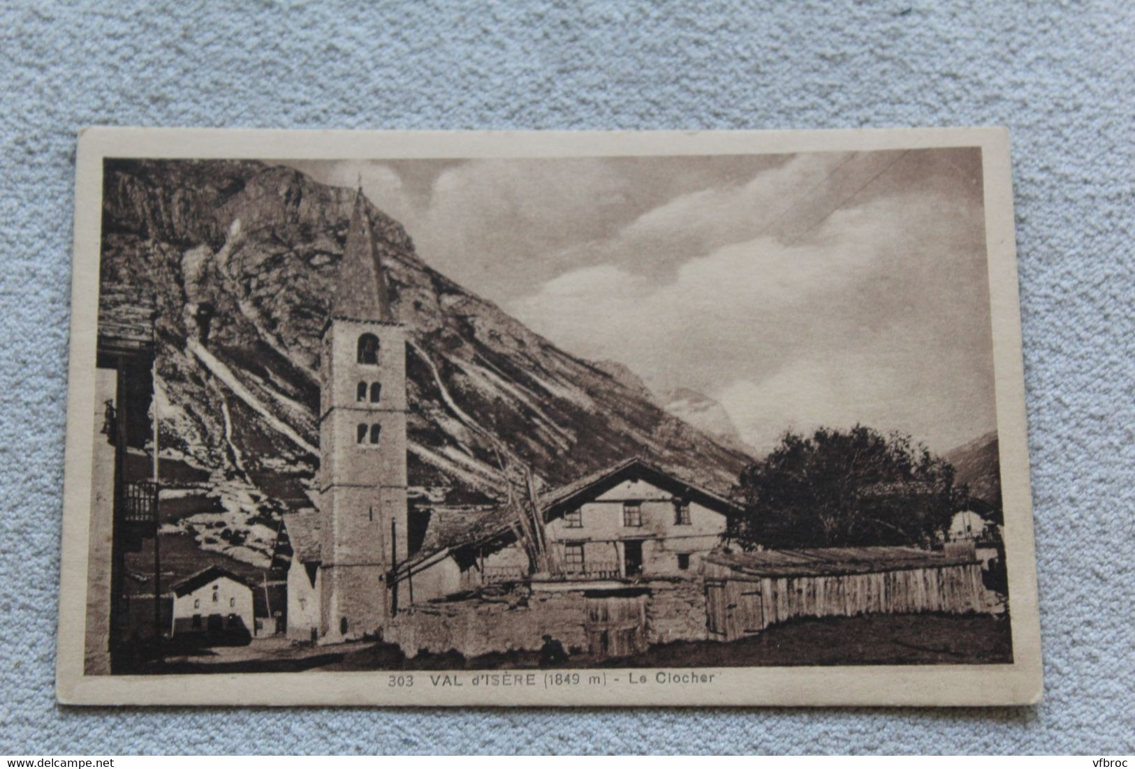 Val d'Isère, le clocher, Savoie 73