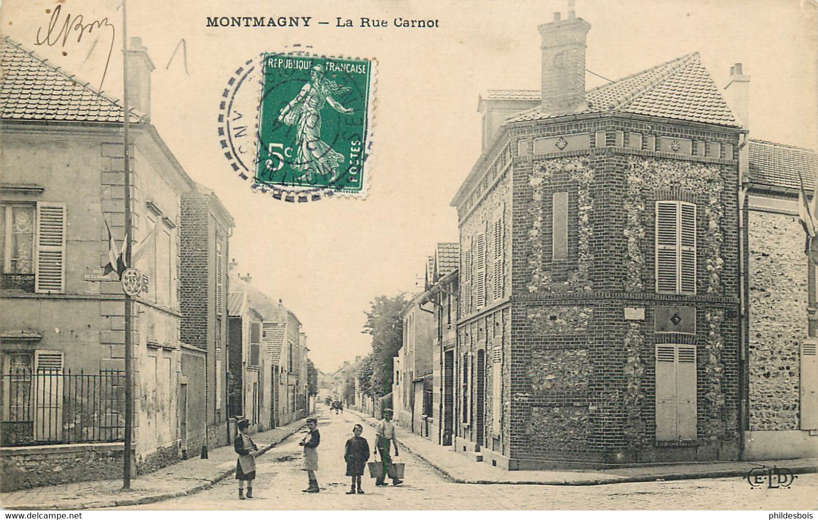 VAL D'OISE  MONTMAGNY  rue carnot