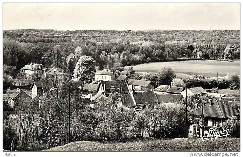 val d´ oise - P 565 -   presles  - vue generale de prerolles - carte bon etat -