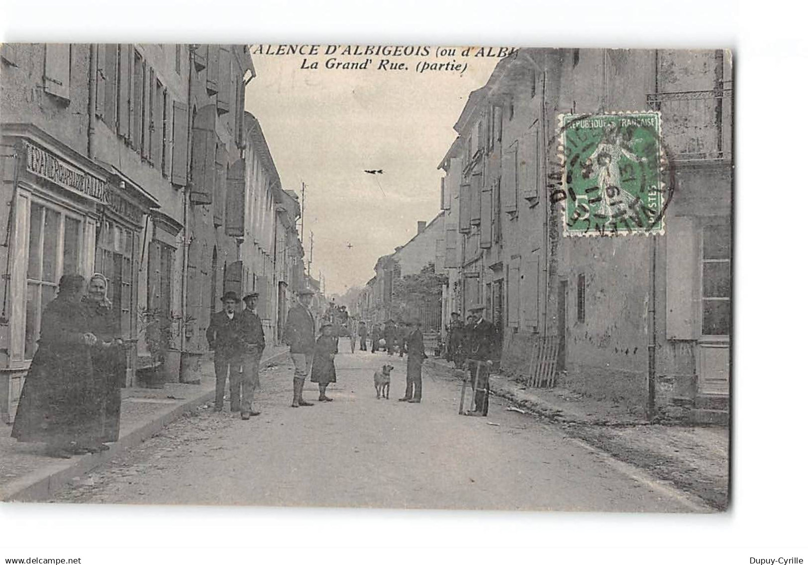 VALENCE D'ALBIGEOIS - La Grand Rue - très bon état