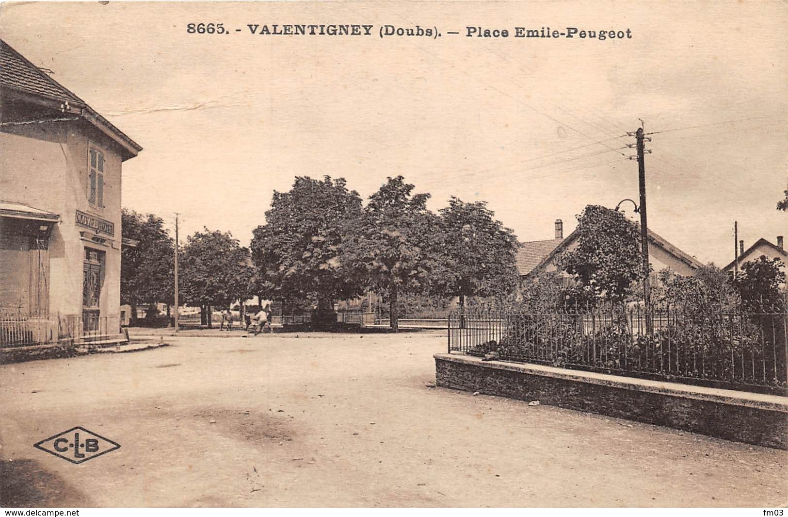 Valentigney place Emile Peugeot