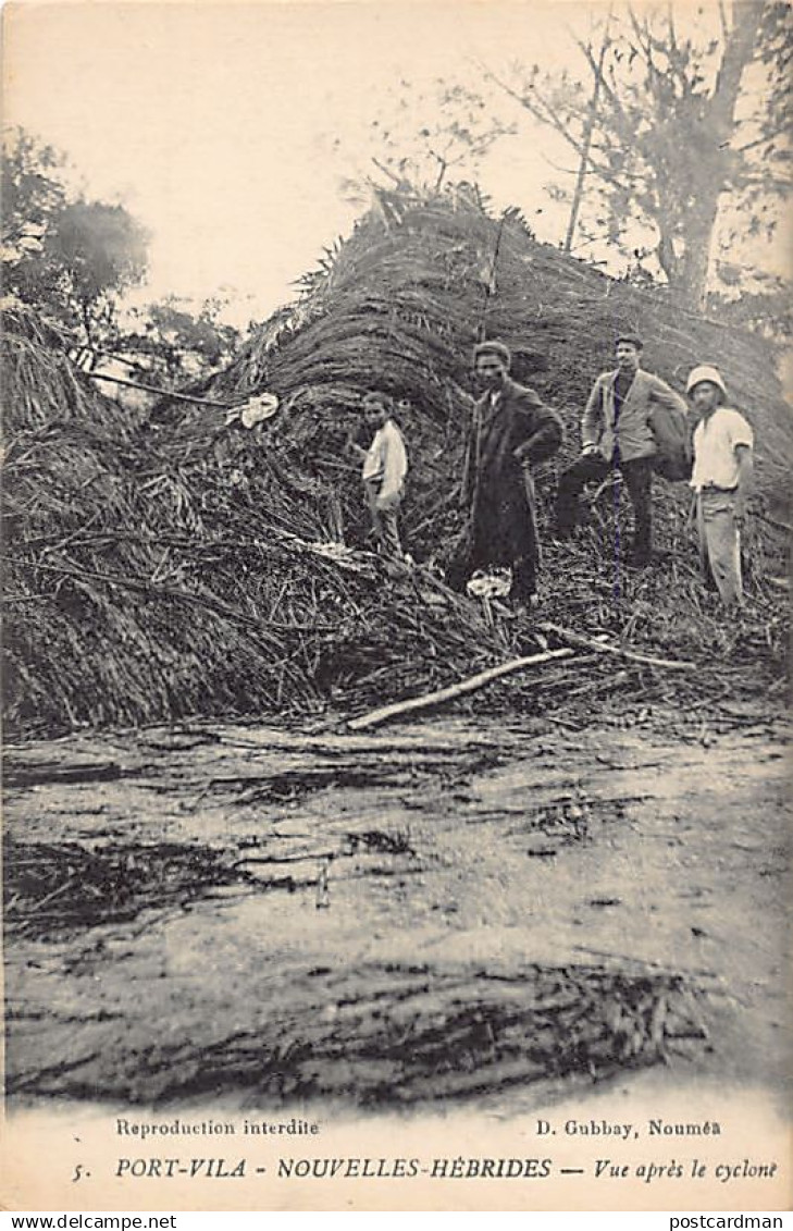 Vanuatu - New Hebrides - PORT VILA - After the cyclone - Publ. D. Gubbay 5