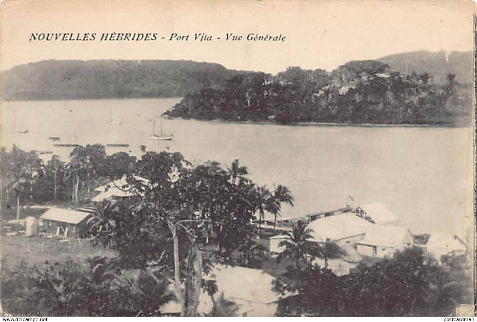 Vanuatu - New Hebrides - PORT VILA - General view - Publ. Barrau