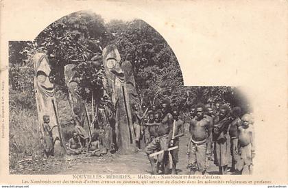 Vanuatu - MALICOLO Malekula - Totems et danses d'enfants - Ed. A. Bergeret