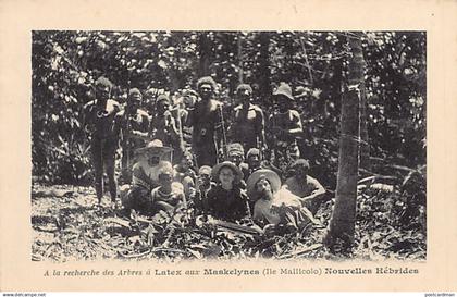 Vanuatu - New Hebrides - In search of latex trees on the Maskelyne Islands - Publ. unknown