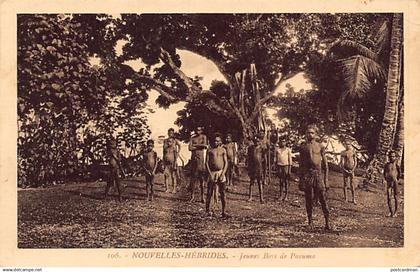 Vanuatu - New Hebrides - PA UMA - Young boys - Publ. C.F.N.H. 106