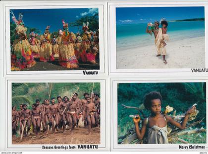 VANUATU NEW HEBRIDES PACIFIC ISLANDS 22 MODERN Postcards (L2722)