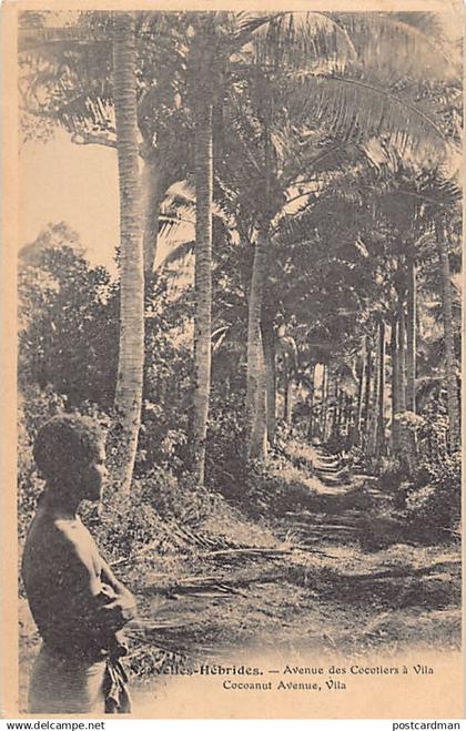 Vanuatu - New Hebrides - PORT VILA - Cocoanut avenue - Publ. unknown