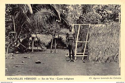 Vanuatu - New Hebrides - VAO ISLAND - Native huts - Publ. Agence des Colonies