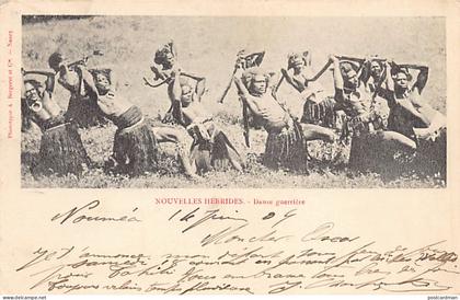 Vanuatu - New Hebrides - War dance - Publ. A. Bergeret