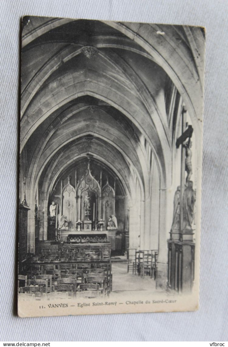 Vanves, église saint Remy, chapelle du sacré coeur, Hauts de Seine 92