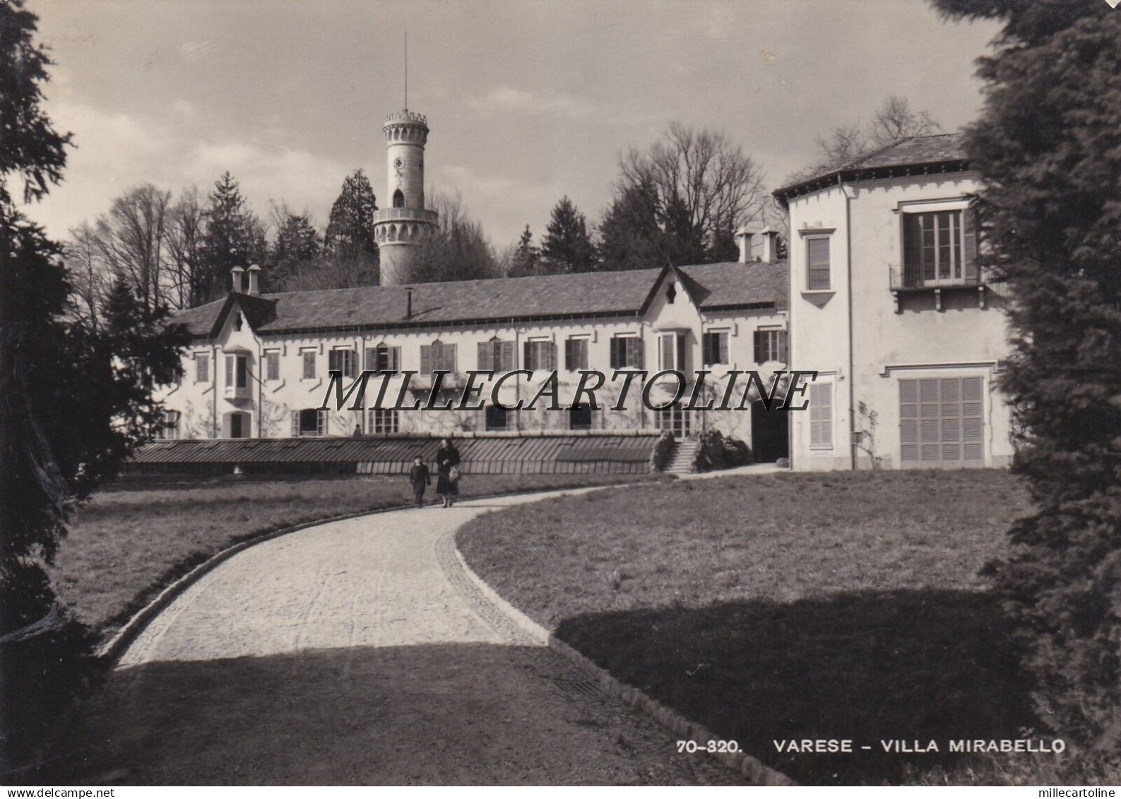 VARESE:  Villa Mirabello    1953