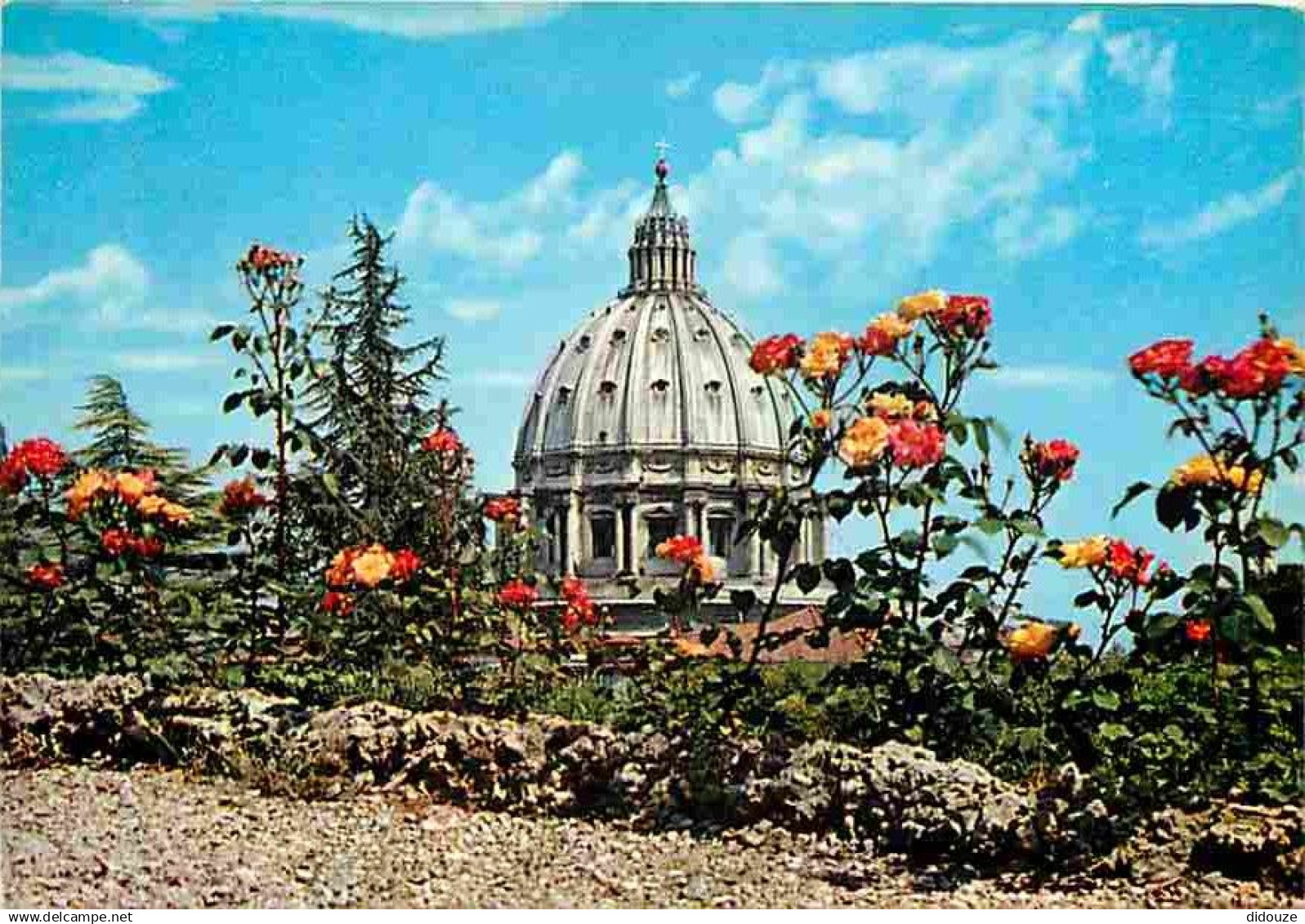 Vatican - La Coupole de St Pierre depuis les Jardins du Vatican - CPM - Voir Scans Recto-Verso