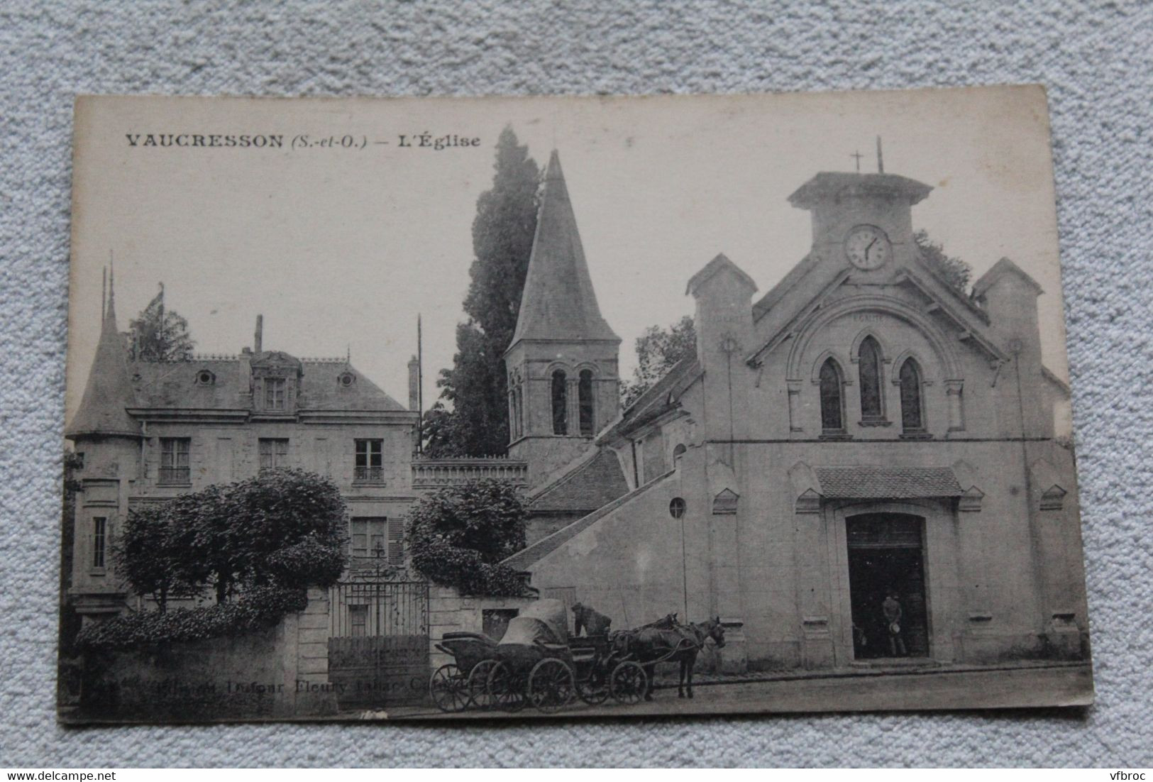 Vaucresson, l'église, Hauts de Seine 92