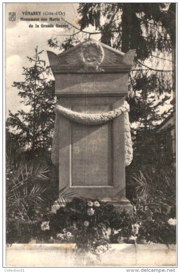 VENAREY LES LAUMES ... MONUMENT AUX MORTS